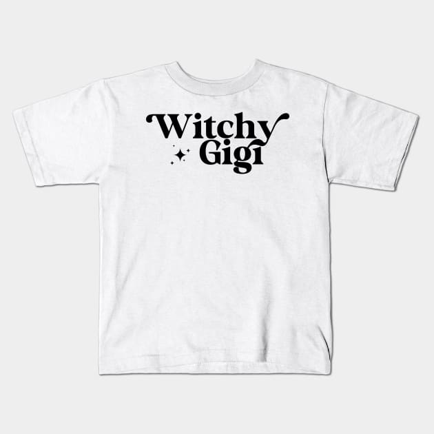 Halloween Costume for Gradma - Witchy Gigi Kids T-Shirt by Daily Design